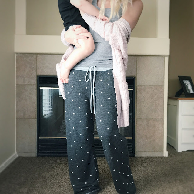 Thrifty Wife, Happy Life- PinkBlush pajama pants