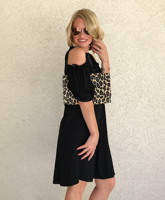 Thrifty Wife, Happy Life- Black dress for Spring