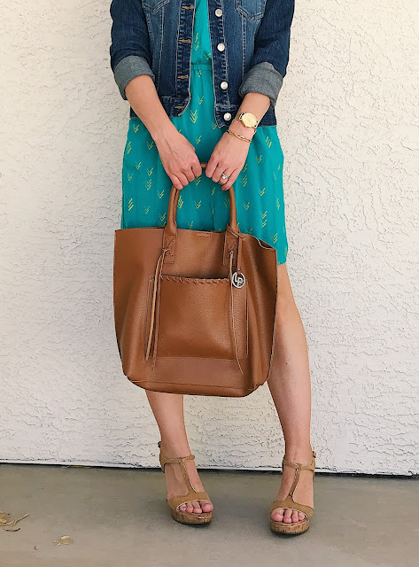 Thrifted green summer dress
