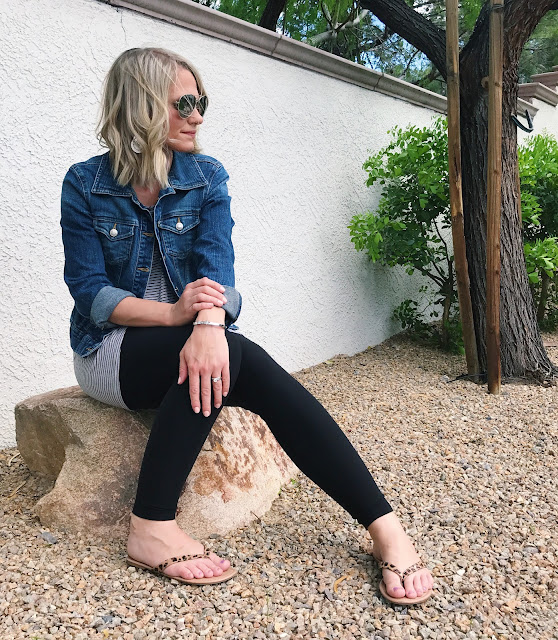 Black solid leggings from Simple Addiction