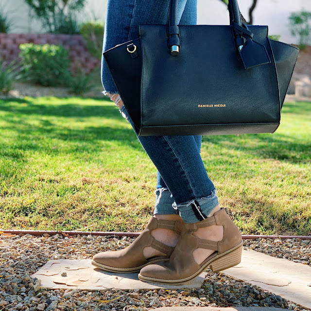 Cut out booties