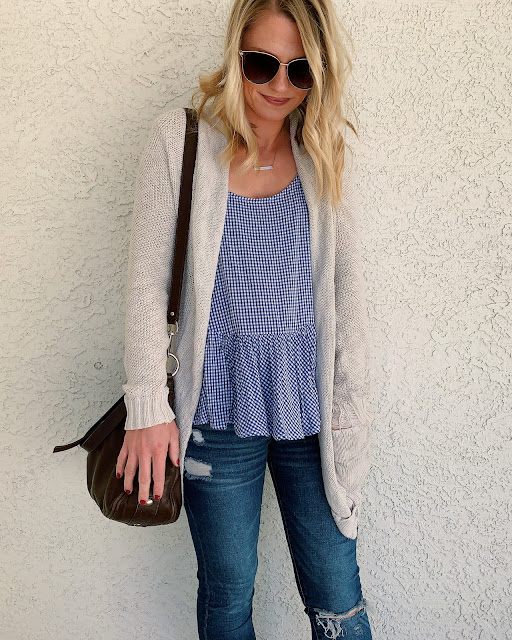 Peplum top