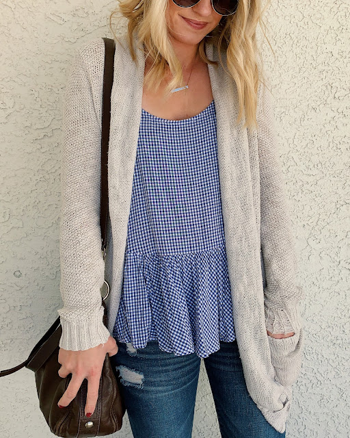 Peplum top