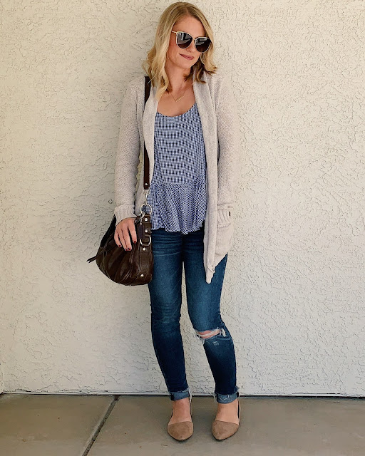 Peplum top