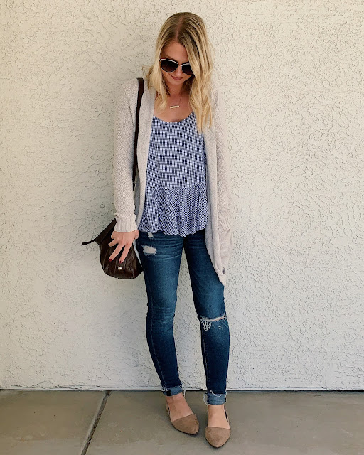 Peplum top