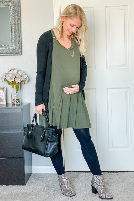How to style a spring dress for winter