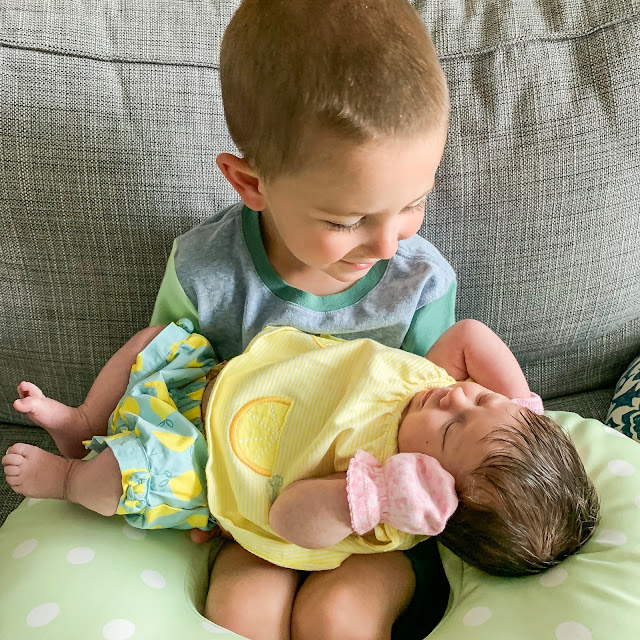 One month baby update