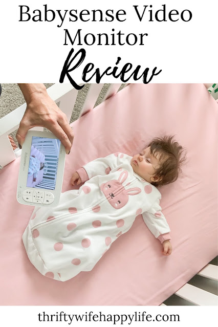Babysense video monitor review #babymonitor #babyvideomonitor