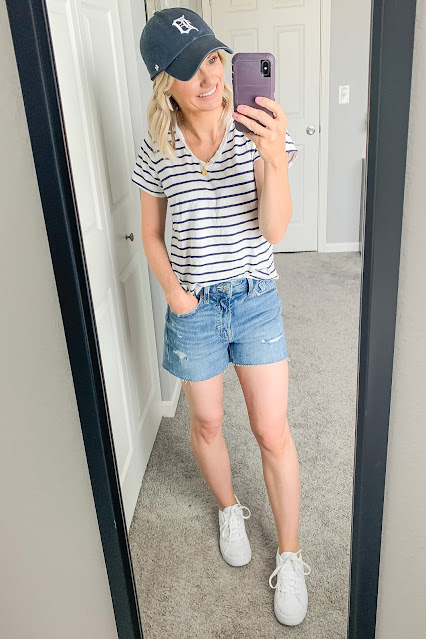 Affordable Mom-Friendly Denim Shorts