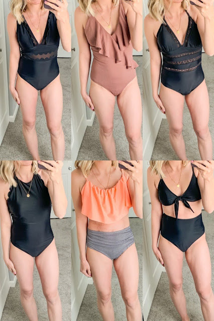 Affordable Mom-Friendly Bathing Suits on Amazon