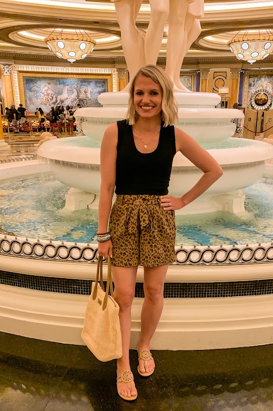 What I Wore in Las Vegas Las Vegas casual outfit idea