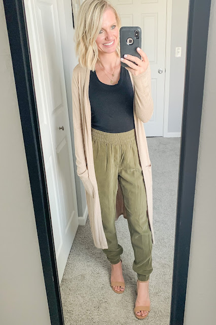 How to Style Dressy Joggers