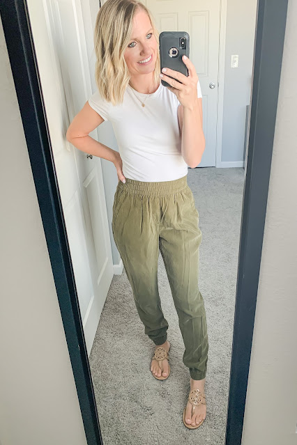 How to Style Dressy Joggers