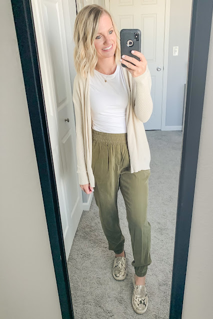 How to Style Dressy Joggers