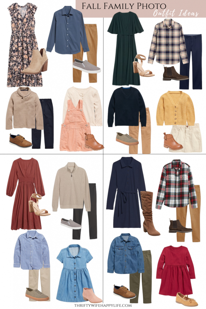Fall family photo outfit ideas