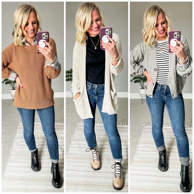 3 skinny jean outfit ideas