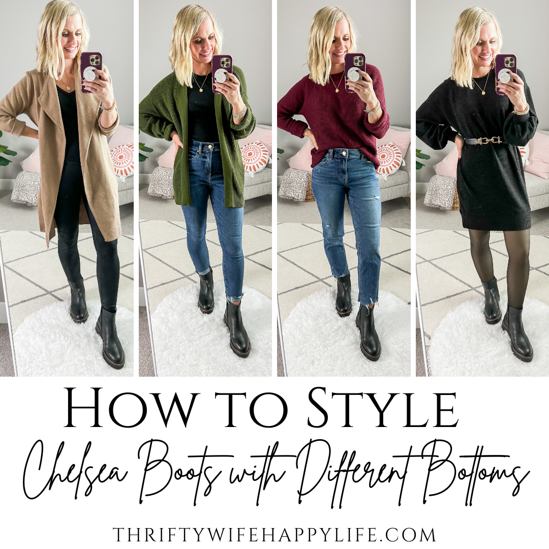 How to Style Chelsea Boots with Bottoms