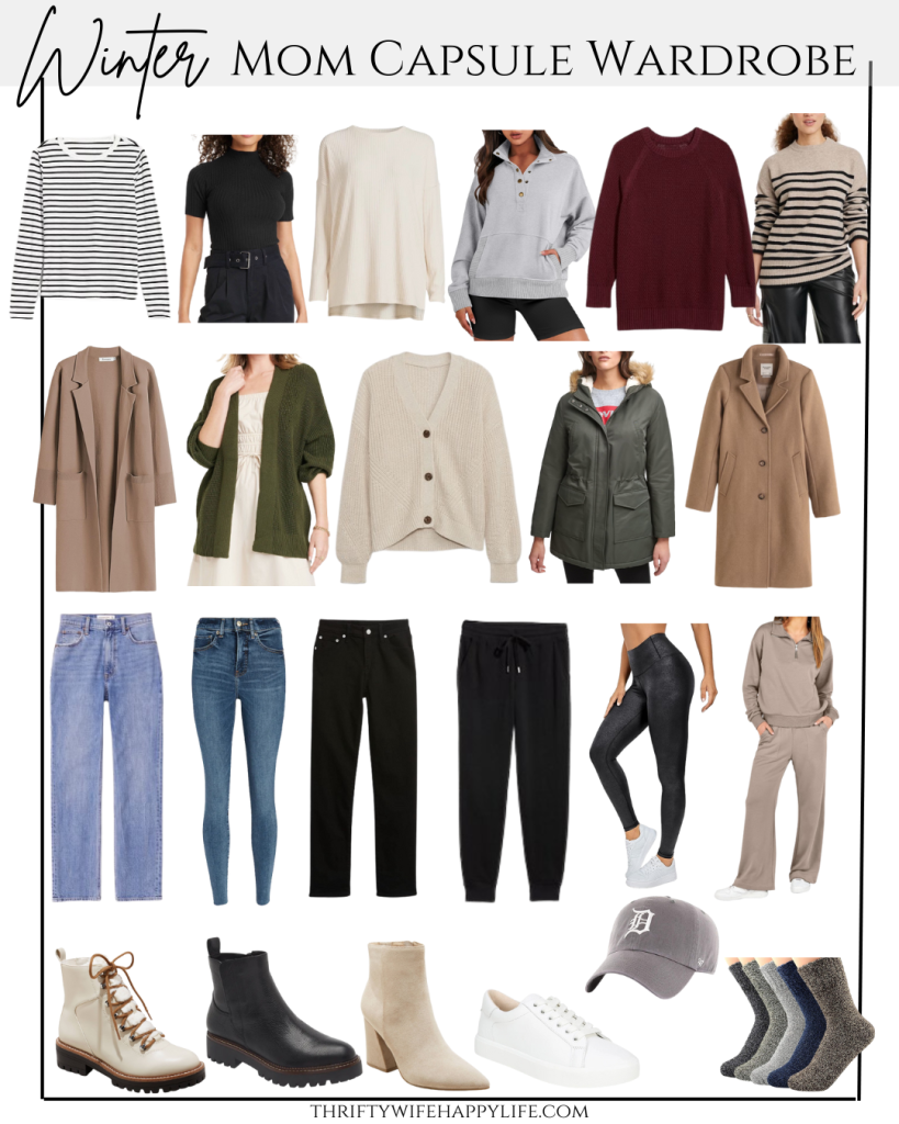 Winter Mom Capsule Wardrobe