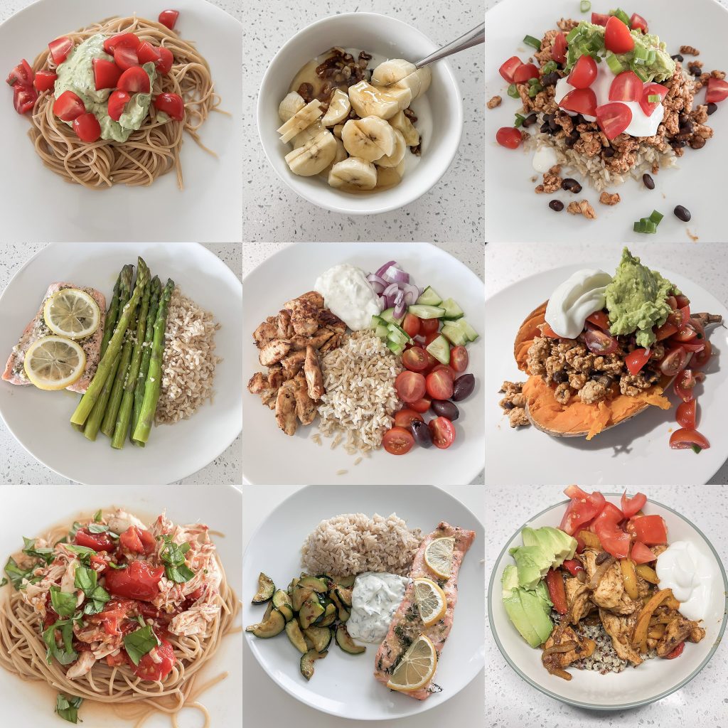 Clean healthy meals I eat in a week!