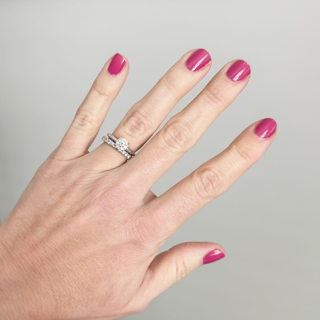 Wedding and enganment ring