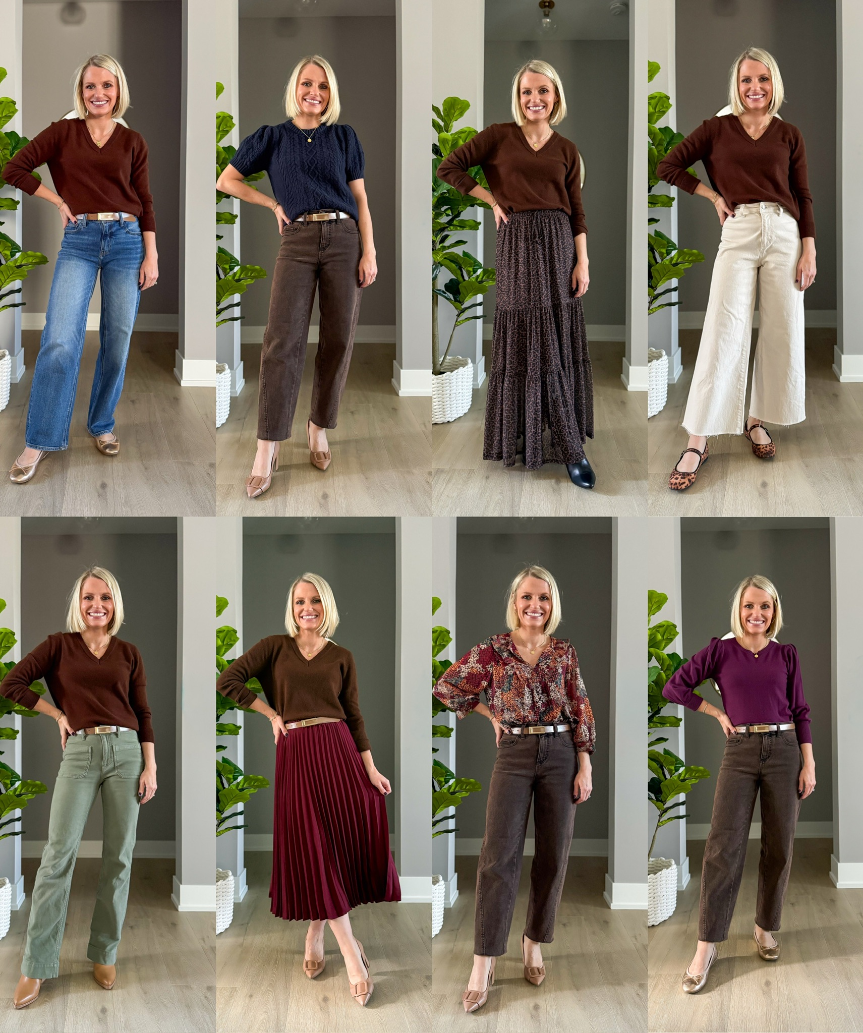 How to Wear Brown for Fall