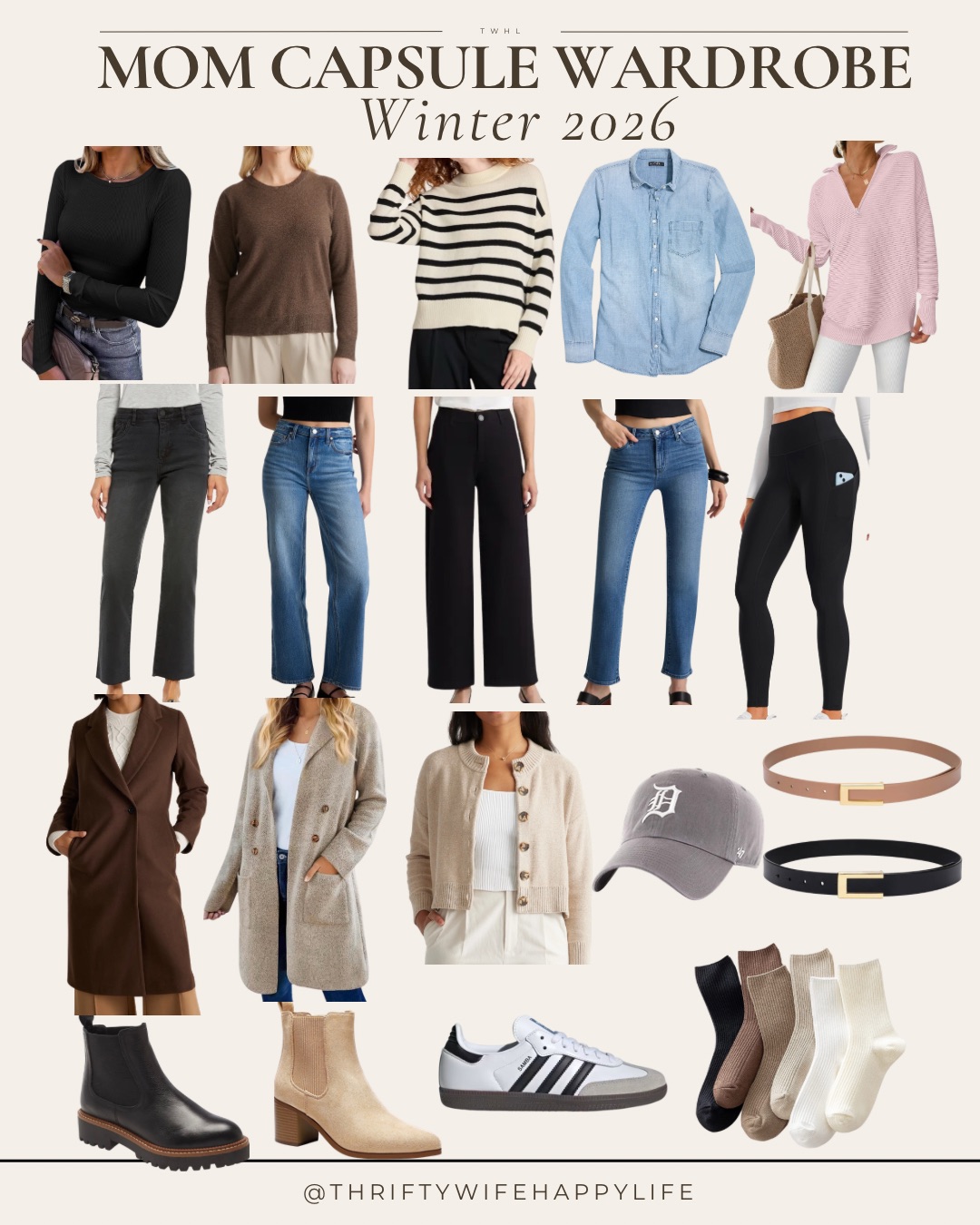 The Ultimate Mom Winter Capsule Wardrobe for 2026