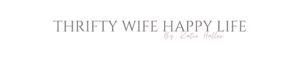 Thrifty Wife Happy Life Header