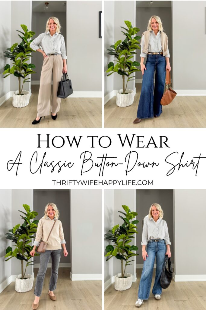 how to wear a classic button down shirt four ways