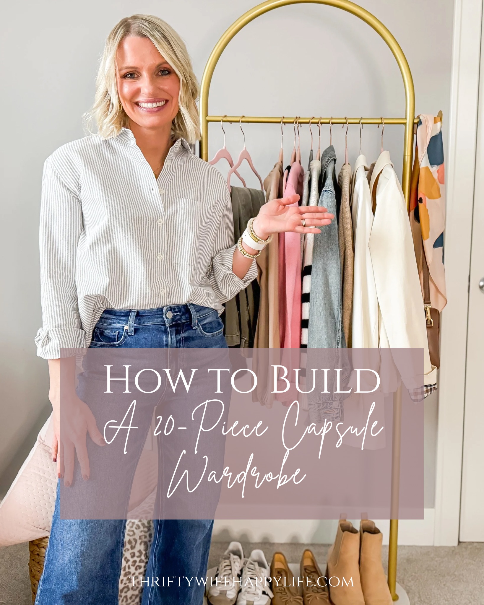 A Guide of How to Build a 20-Piece Capsule Wardrobe with the Clothes in Your Closet